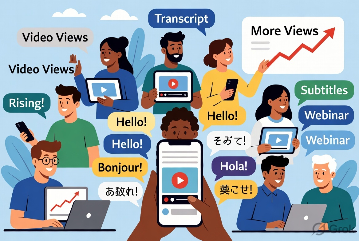 Why Every YouTube Video, Podcast and Webinar Now Urgently Needs Professional Transcription and Translation